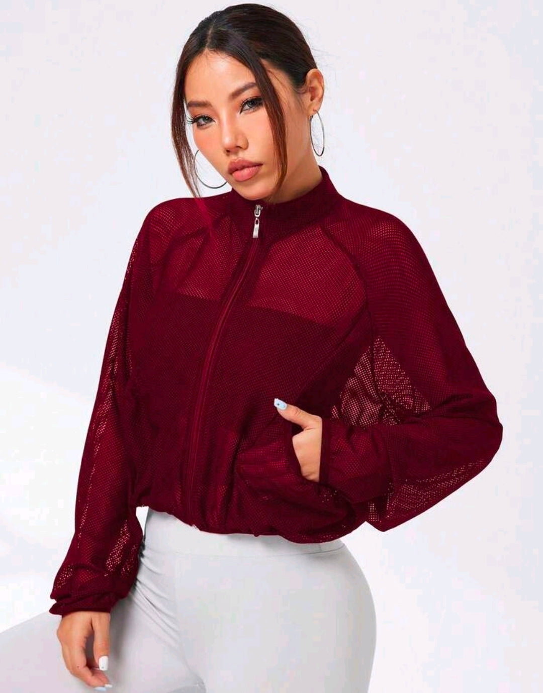 J102 Jacket roja