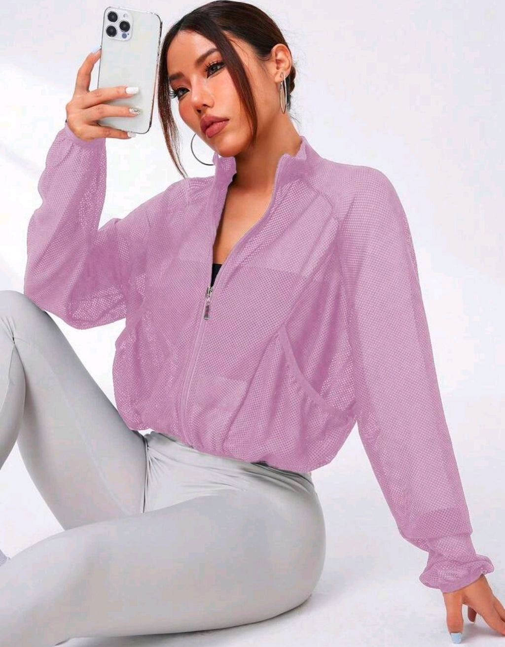 J105 Jacket lila