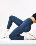 L174 Legging azul plain