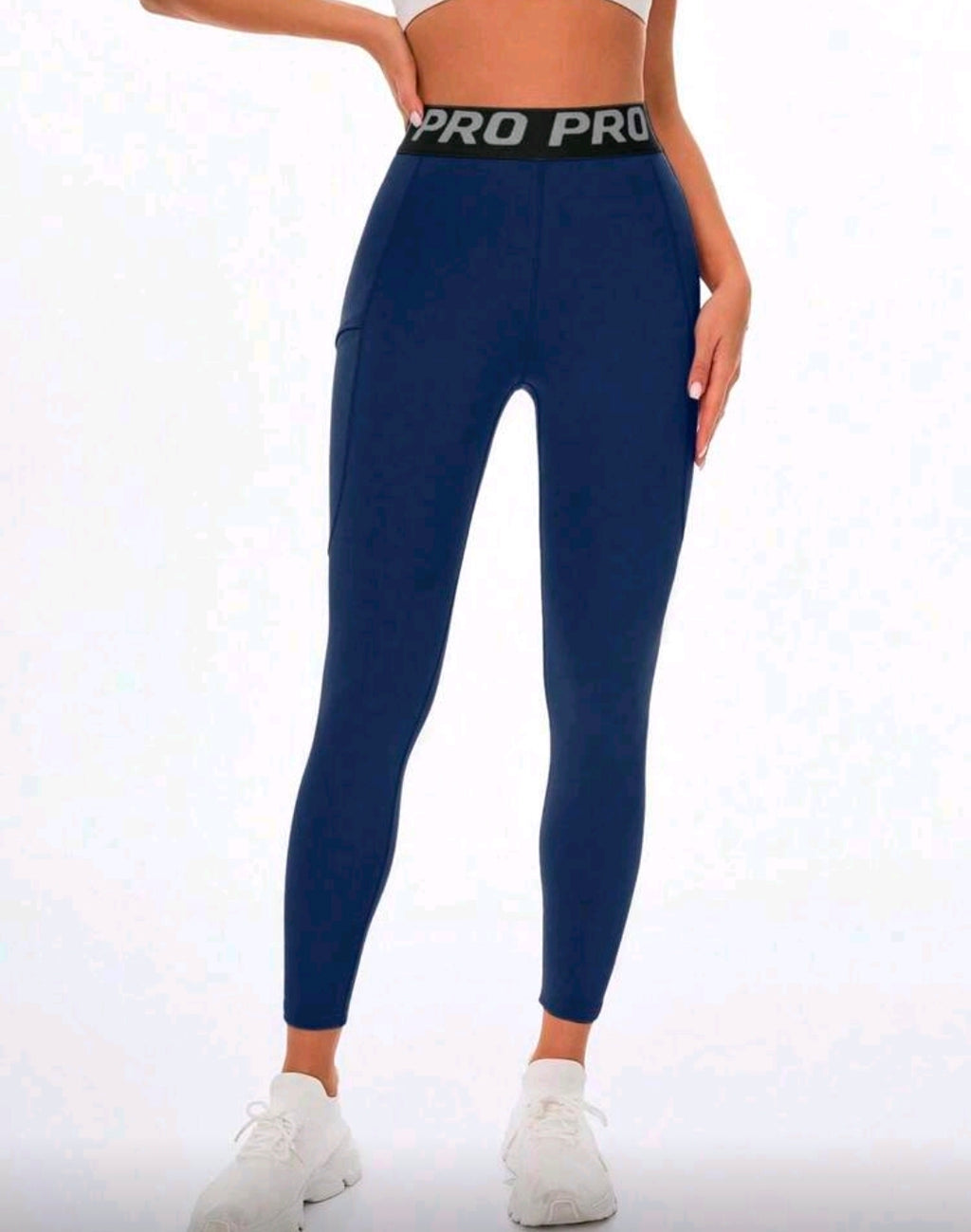 L187 Legging azul con PRO en cintura