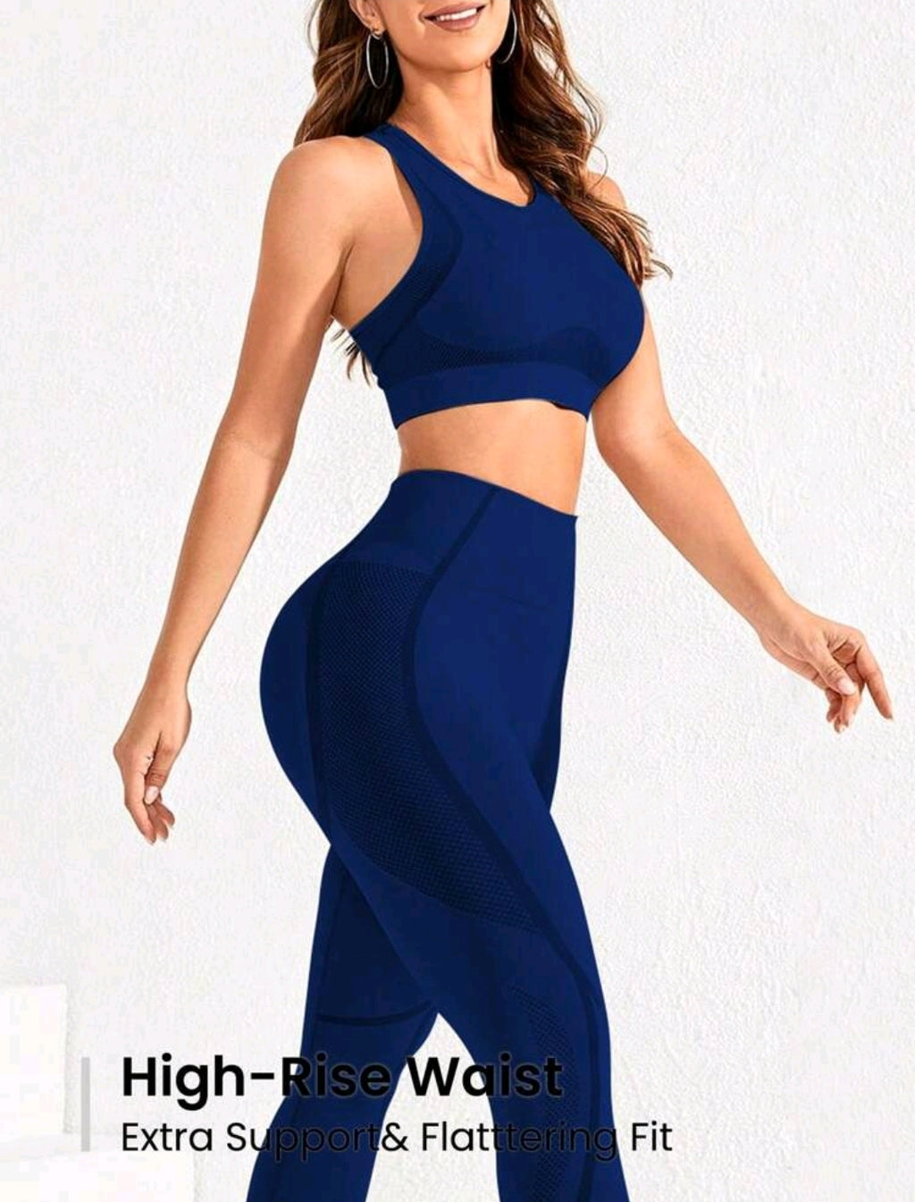 SS118 Conjunto navy blue plain (solo legging disponible)