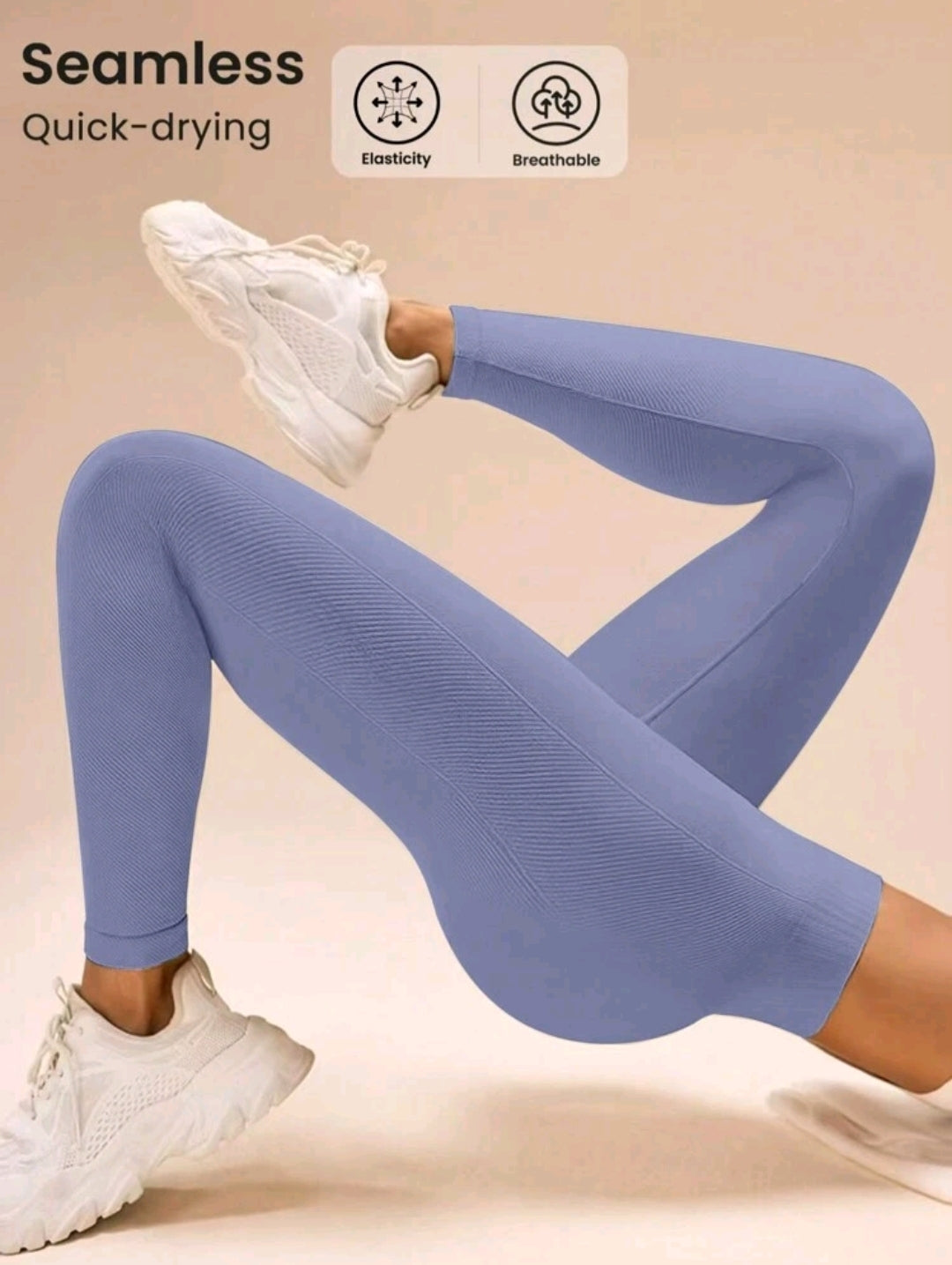 L168 Legging lila levanta glúteos