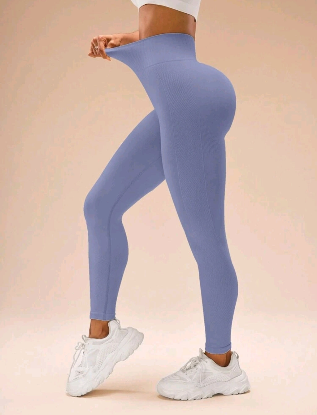 L168 Legging lila levanta glúteos