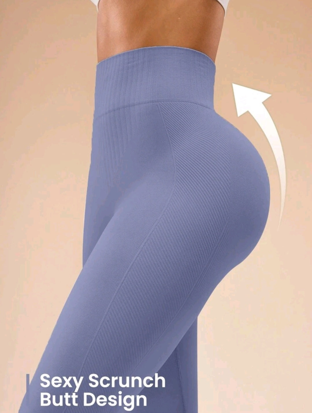 L168 Legging lila levanta glúteos
