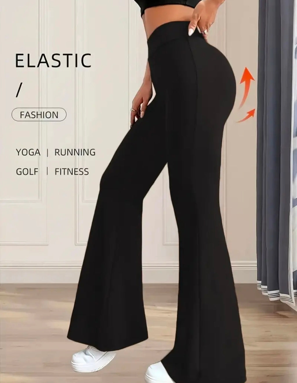 L180 Leggings yoga negros