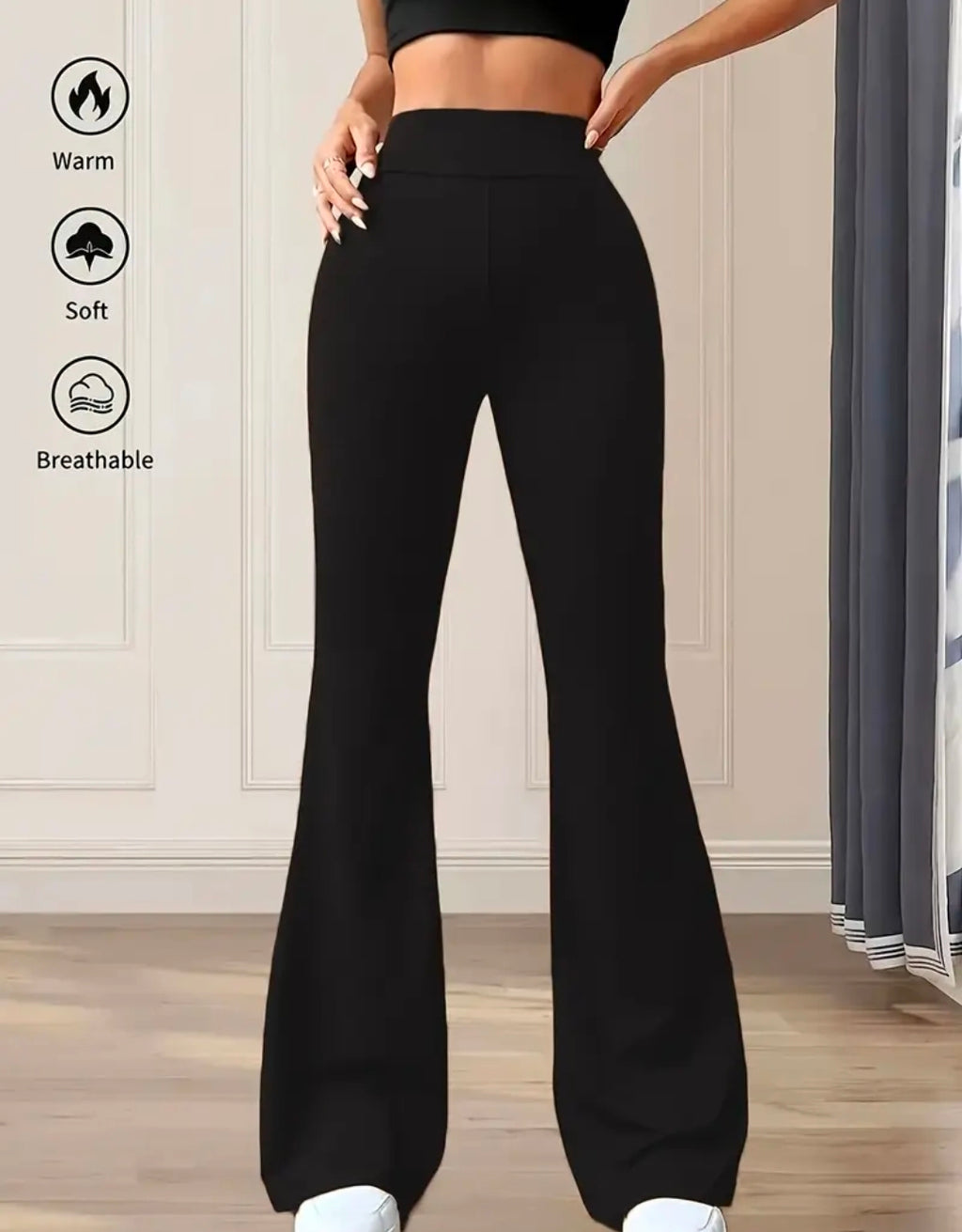 L180 Leggings yoga negros
