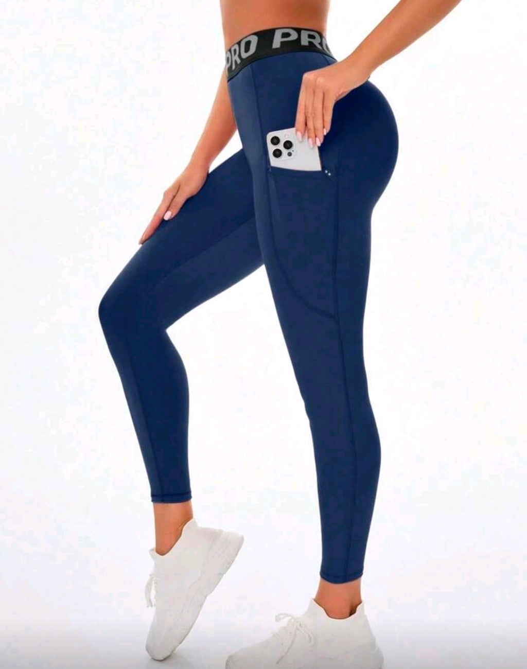 L187 Legging azul con PRO en cintura