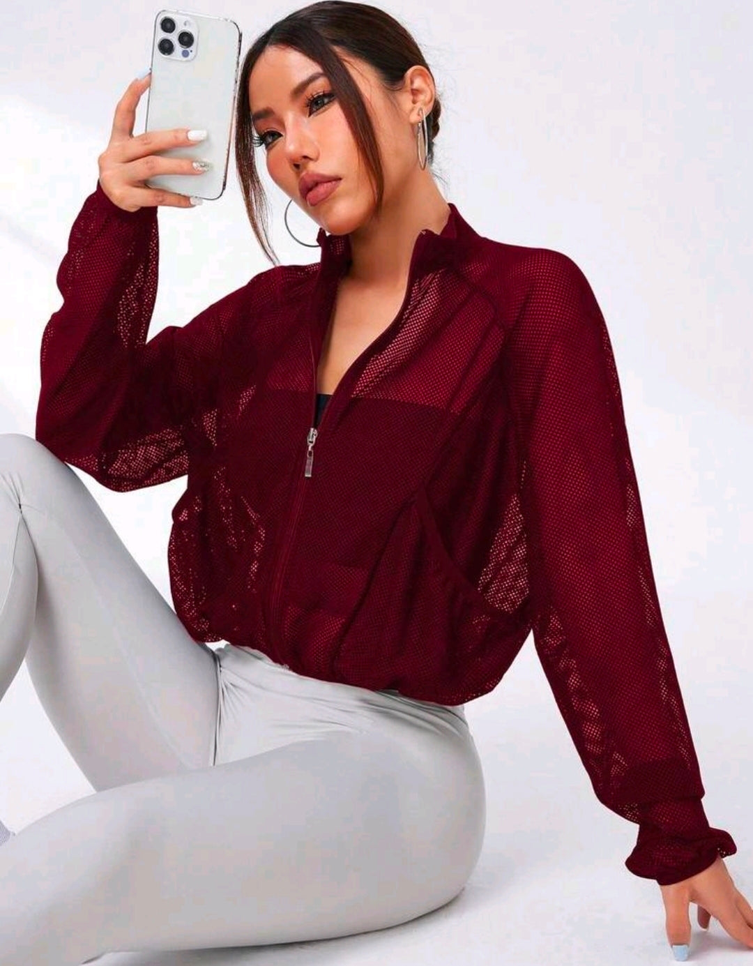 J102 Jacket roja