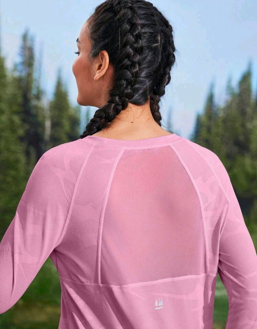 C152 Camisa manga larga rosada