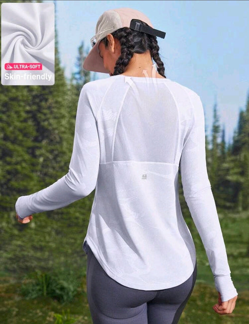 C151 Camisa manga larga blanca