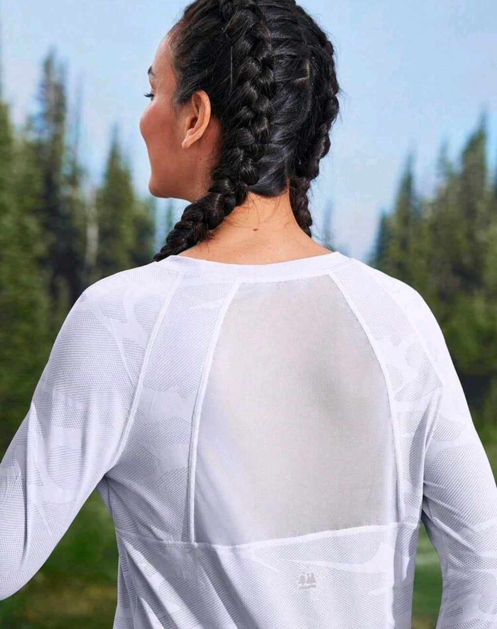 C151 Camisa manga larga blanca