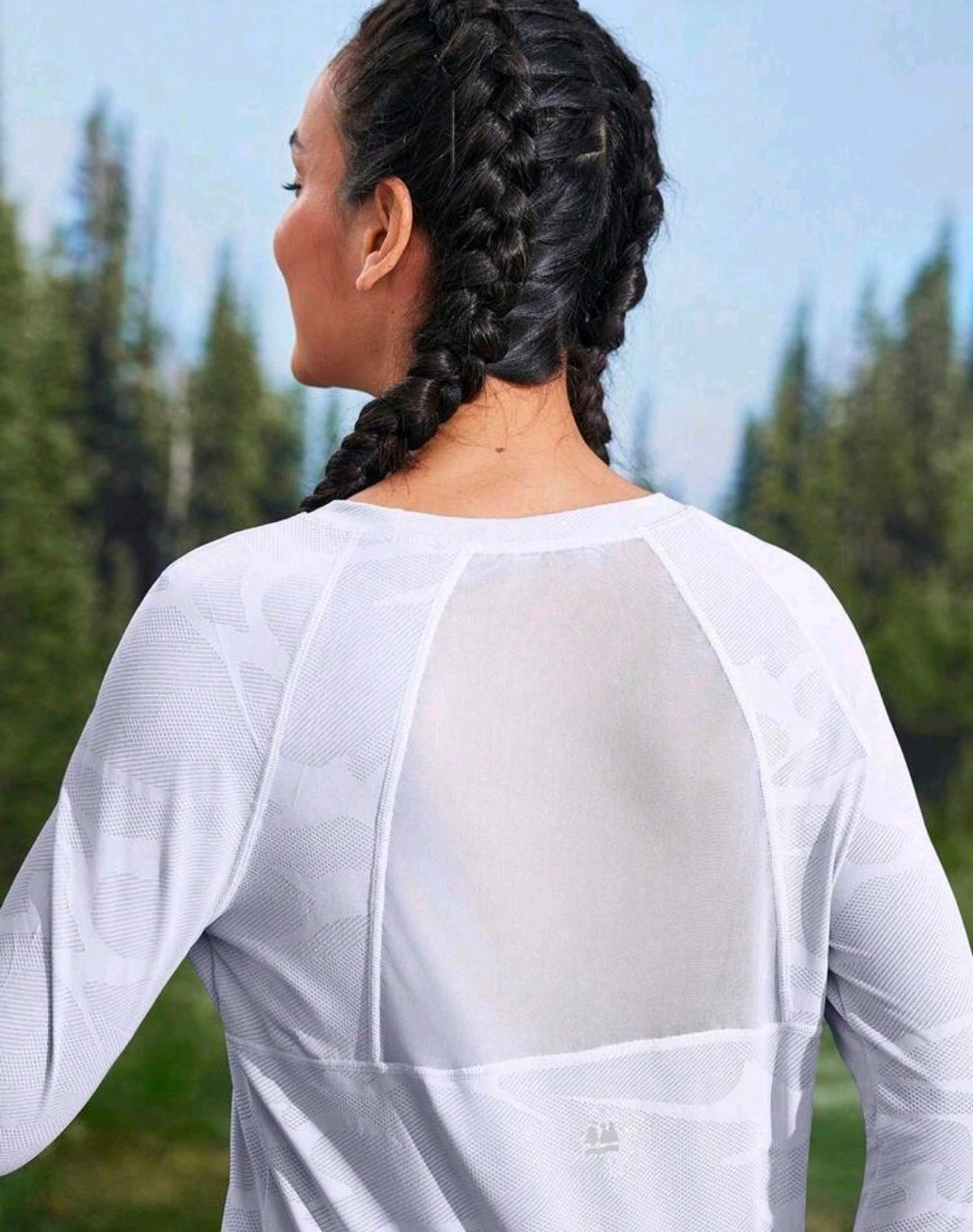 C151 Camisa manga larga blanca