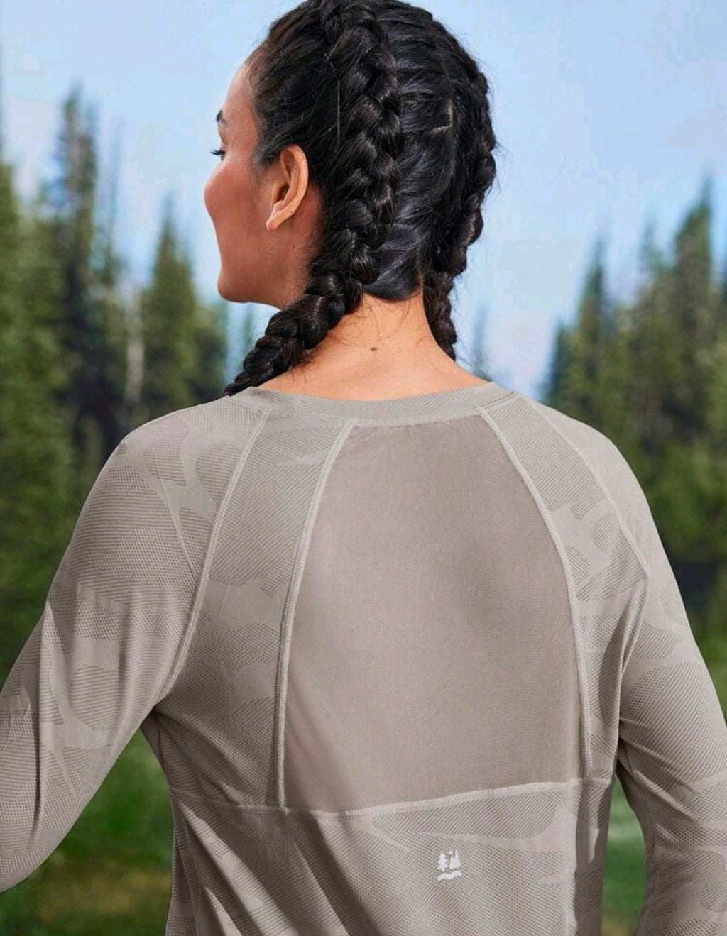C154 Camisa manga larga gris