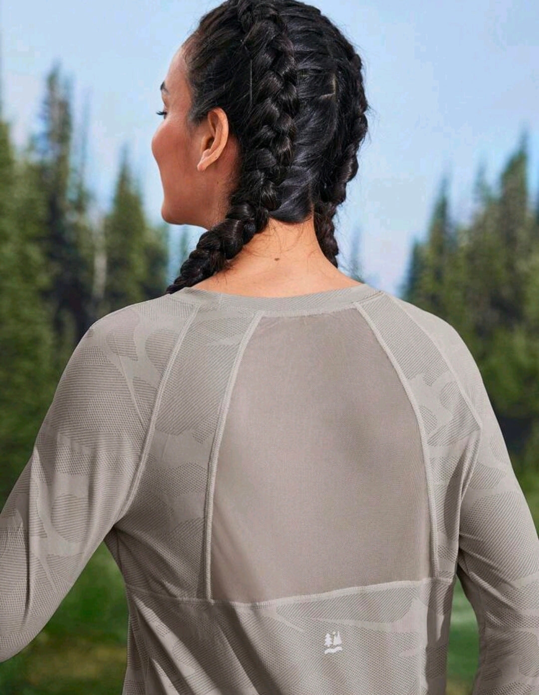 C154 Camisa manga larga gris