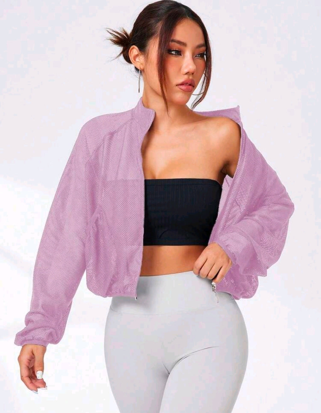 J105 Jacket lila