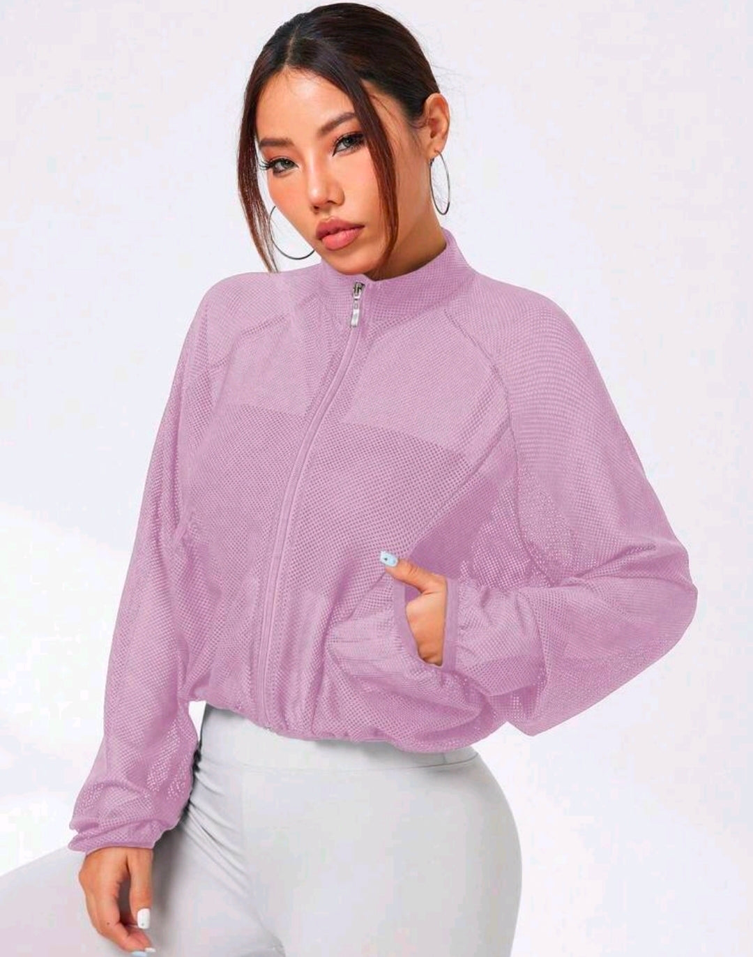 J105 Jacket lila