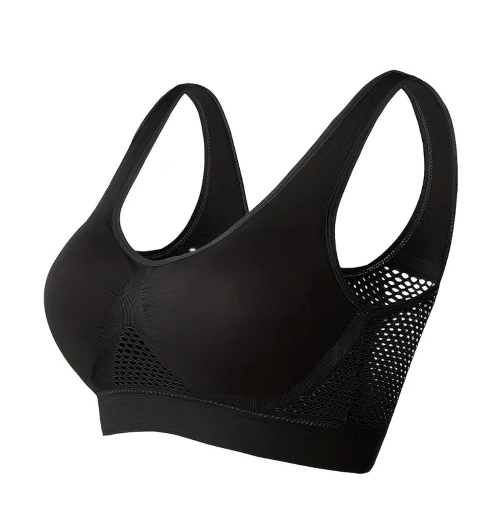 T106 Sport bra individual negro